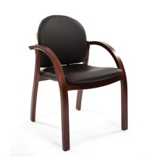 Офисное кресло Chairman  659  Россия  к.з. Терра 101 беж матовый/темный орех (6090266) стул