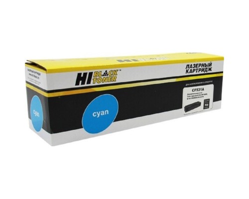 [Расходные материалы] Hi-Black CF531A Картридж для HP CLJ Pro M154A/M180n/M181fw, C, 0,9K