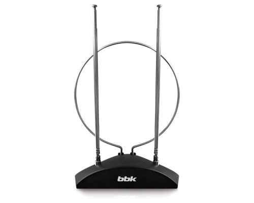 [Антенны для цифровых приставок DVB-T2] Антенна телевизионная BBK DA03 черный пассивная