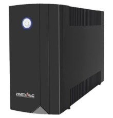 Импульс ИБП Юниор 650 {650 ВА/360 Вт, LED, АКБ 1х5Ач, IEC-C13x4},черный {JN65101}