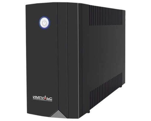 [Импульс] Импульс ИБП Юниор 850 {850 ВА/480 Вт, LED, АКБ 1х5.6Ач, IEC-C13x4},черный {JN85101}