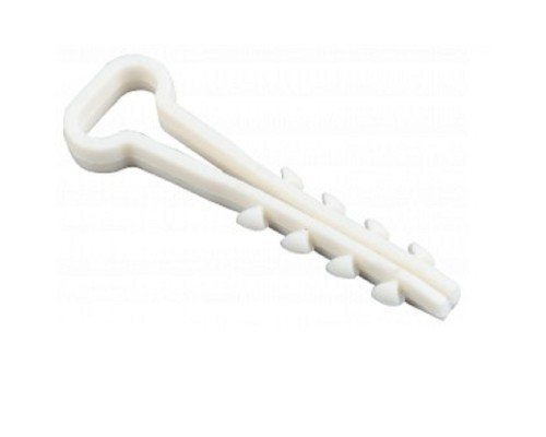 [крепеж] Iek UHH35-5-8-100 Дюбель хомут 5х8мм нейлон белый (100шт) ИЭК