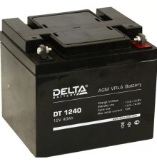 Delta DT 1240 (40 А\ч, 12В) свинцово- кислотный аккумулятор  