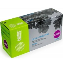 Cactus CLT-C506L Картридж для Samsung CLP 680/CLX 6260/6260FD/6260FR (3500стр.) голубой