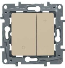 Legrand 672318 Светорегулятор нажимной - Etika - 400 Вт - слоновая кость