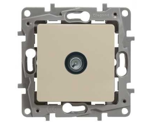 [Розетки, выключатели и аксессуары] Legrand 672351 Розетка TV - «звезда» - 2 дБ - 0-2400 мГц - Etika - слоновая кость
