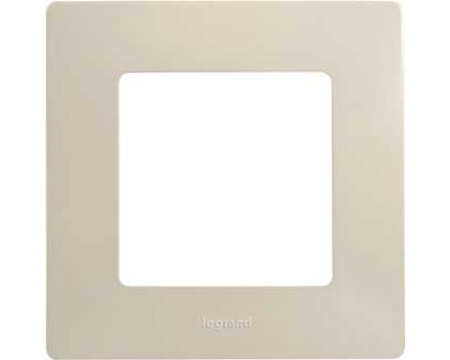 [Розетки, выключатели и аксессуары] Legrand 672511 Рамка - 1 пост - Etika - слоновая кость