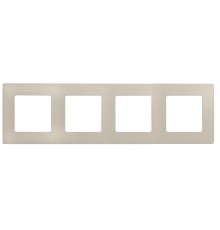 Legrand 672514 Рамка - 4 поста - Etika - слоновая кость
