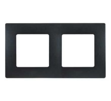 Legrand 672582 Рамка - 2 поста - Etika - антрацит
