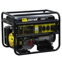 Huter DY9500LX 64/1/40 Электрогенератор { четырехтактный, 7500Вт, 220В/50Гц, 91Дб, принудительное охлаждение, бак 25 л, расход бензина 374 г/кВтч, расход масла 6,8 г/кВтч, электростартер }