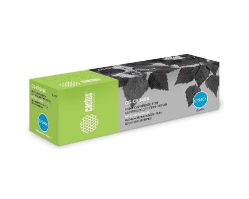 [расходные материалы] CACTUS CF540X Картридж для HP CLJ Pro M254nw/dw/M280nw/M281fdn/M281fdw, Bk, 3,2K