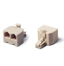 Cablexpert US-12  Разветвитель  US-12 RJ45 8P8C (джек) -> 2x8P8C (розетки)