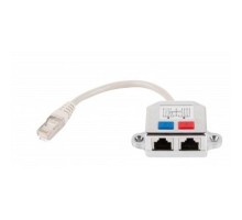 Cablexpert NCA-SP-01A Разветвитель NCA-SP-01A UTP 1 порт RJ45 (T568A/T568B) -> 2 порта RJ45 10/100 BASE-T
