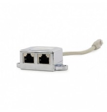Cablexpert NCA-SP-02 Разветвитель NCA-SP-02 FTP 1 порт RJ45 (T568A/T568B) -> 2 порта RJ45 10/100 BASE-T