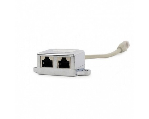 [Разветвитель] Cablexpert NCA-SP-02 Разветвитель NCA-SP-02 FTP 1 порт RJ45 (T568A/T568B) -> 2 порта RJ45 10/100 BASE-T