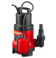 ЗУБР [НПГ-М1-750] Насос М1 погружной { дренажн. для грязн воды (d частиц до 35 мм), 750 Вт, пропускн способность 225 л/мин, напор 9м, провод 7м }