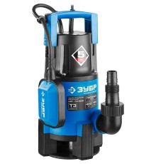 ЗУБР Профессионал [НПГ-Т3-400] Насос Т3 погружной { дренаж. для грязной воды (d частиц до 35мм), 400Вт, пропуск способн 135л/мин, напор 5м, провод 10м }