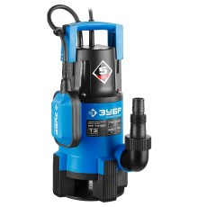 ЗУБР Профессионал [НПГ-Т3-550] Насос Т3 погружной { дренаж. для грязной воды (d частиц до 35мм), 550Вт, пропуск способн 170л/мин, напор 7м, провод 10м }