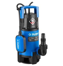 ЗУБР Профессионал [НПГ-Т3-900] Насос Т3 погружной { дренаж. для грязной воды (d частиц до 35мм), 900Вт,пропуск способн 240л/мин,напор 8.5м, провод 10м }