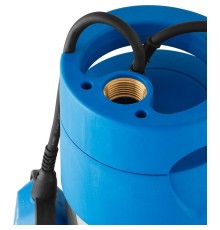 ЗУБР Профессионал [НПЧ-Т5-1000-С] Насос Т3 погружной { дренажный для чистой воды (d частиц до 5мм), 1000Вт, нерж сталь, 95л/мин, напор 40м, провод 15м }