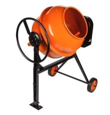 Вихрь [74/1/2] Бетомешалка БМ-130 { 550 вт,  венец/чугун,  оъем-125 л,  отверстие бар.-375мм }