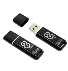 Smartbuy USB Drive 8Gb Glossy series Black SB8GBGS-K