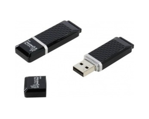[Носитель информации] Smartbuy USB Drive 8Gb Quartz series Black SB8GBQZ-K