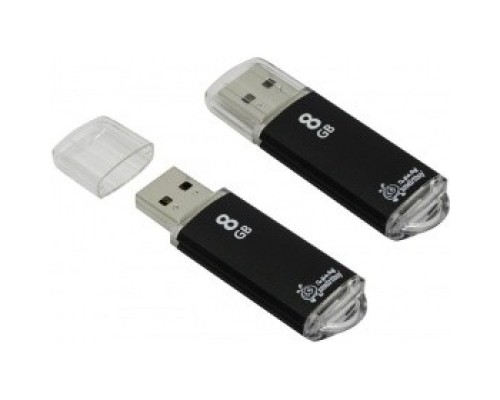 [Носитель информации] Smartbuy USB Drive 8Gb V-Cut series Black SB8GBVC-K