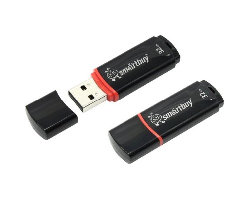 [Носитель информации] Smartbuy USB Drive 32Gb Crown Black SB32GBCRW-K
