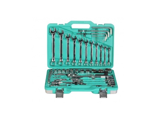 [Наборы инструмента] Sturm 1045-20-S77 Набор головок и ключей 77 пред. УСИЛЕННЫЙ КЕЙС, МЕТАЛЛ. ЗАМКИ Sturm [1045-20-S77]