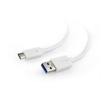 Cablexpert Кабель USB3.0 AM/USB Type-C, 1.8м, белый, пакет (CCP-USB3-AMCM-6-W)