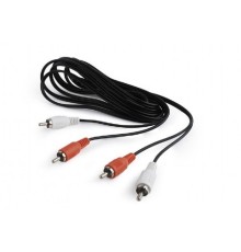 Cablexpert Кабель аудио, 2xRCA / 2xRCA, 15м (CCA-2R2R-15M)