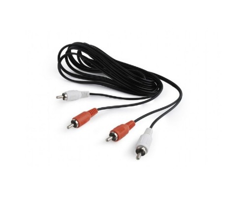 [Кабель] Cablexpert Кабель аудио, 2xRCA / 2xRCA, 15м (CCA-2R2R-15M)