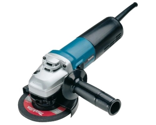 [Шлифовальная машина] Makita 9565CR УШМ,ф125мм, [9565CR ] {1400Вт,12000обм,2.2кг,кор,муфта SJS, плавный пуск, anti-restart}