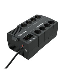 ИБП CyberPower BS650E {Line-Interactive, 650VA/390W USB, (4+4 EURO), 12В/5 Ач х 1}