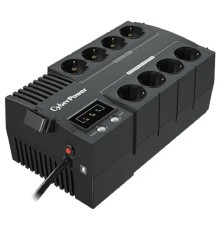 ИБП CyberPower BS850E {Line-Interactive, 850VA/480W USB, (4+4 EURO), 12В/5.5 Ач х 1