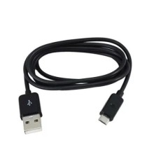 Rexant (18-4268-20) Кабель USB-A – micro USB, 1А, 1м, черный, длинный штекер