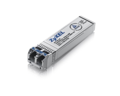 [Сетевое оборудование] ZYXEL SFP10G-LR-ZZ0101F SFP-трансивер SFP10G-LR, single mode, SFP+, Duplex LC, 1310nm, поддержка DDMI, 10 км