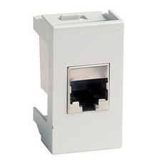 Dkc 45138 Розетка RJ-45 кат.5E,Viva,1 мод.,серая