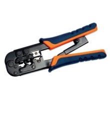 ITK TM1-B11H Инструмент обжим для RJ-45,12,11 с  x рап. ме x . сине-оранж