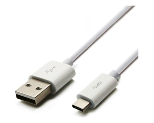[Кабели] Rexant (18-1881-1) Кабель USB-A 2.0 – Type-C 3.1, 0,5А, 1м, ПВХ, белый