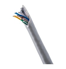 SkyNet Кабель FTP indoor, медный, FLUKE TEST, кат.5e, 4x2x0,46, однож., 305 м, box, серый [CSL-FTP-4-CU](АК5026923/1693111)