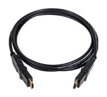 Rexant (17-6204-3) Кабель HDMI - HDMI 1.4, 2м, Gold, с фильтрами, угловой 360°