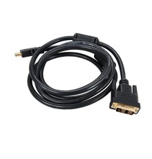 Rexant (17-6303) Кабель HDMI - DVI-D, 1,5м, Gold, с фильтрами
