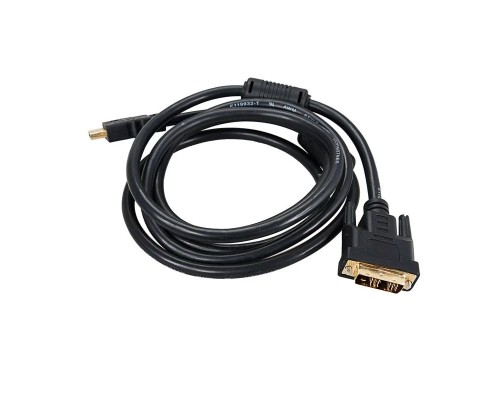 [Кабели] Rexant (17-6303) Кабель HDMI - DVI-D, 1,5м, Gold, с фильтрами