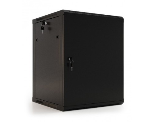 [Монтажный шкаф] Hyperline TWB-0645-SR-RAL9004 Шкаф настенный 19-дюймовый (19
