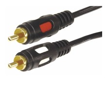 Rexant (17-0146) Шнур 2RCA Plug - 2RCA Plug  5М  (GOLD)  