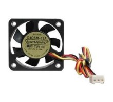 Gembird Вентилятор 40x40x10, 3pin, шнур 7см,  [D40SM-12A]