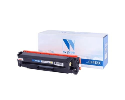 [Расходные материалы] NV Print CF412X Картридж для HP Laser Jet Pro M377dw/M452nw/M452dn/M477fdn/M477fdw/M477fnw, Yellow, 5000 к