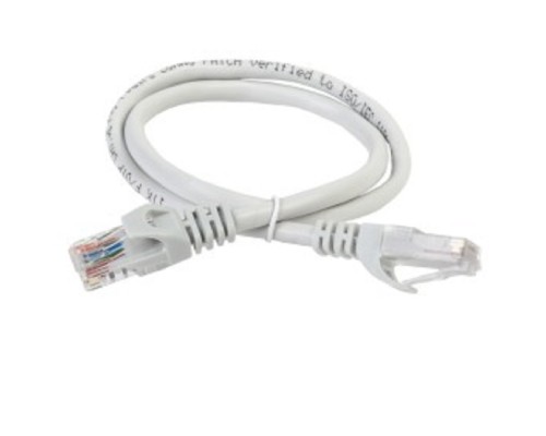 [Патч-корды, Патч-панели] ITK PC01-C5EU-05M Коммутационный шнур (патч-корд), кат.5Е UTP, 0,5м, серый